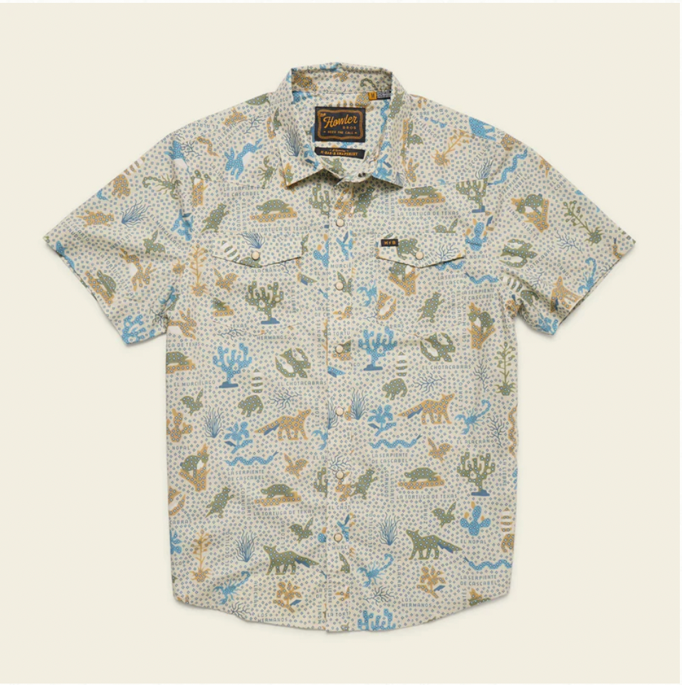 Howler Bros M SS HBar Snapshirt ECOSISTEMA SAND