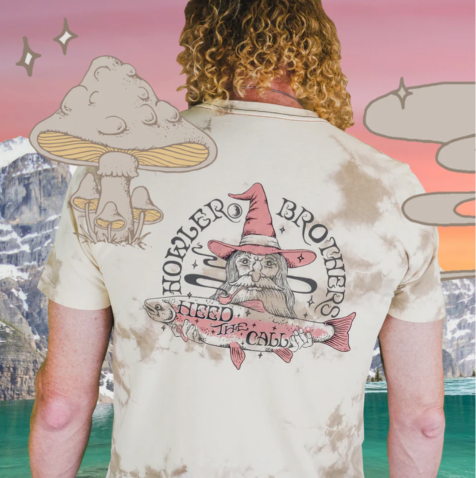 Howler Bros M SS River Wizard Tee TIE DYED