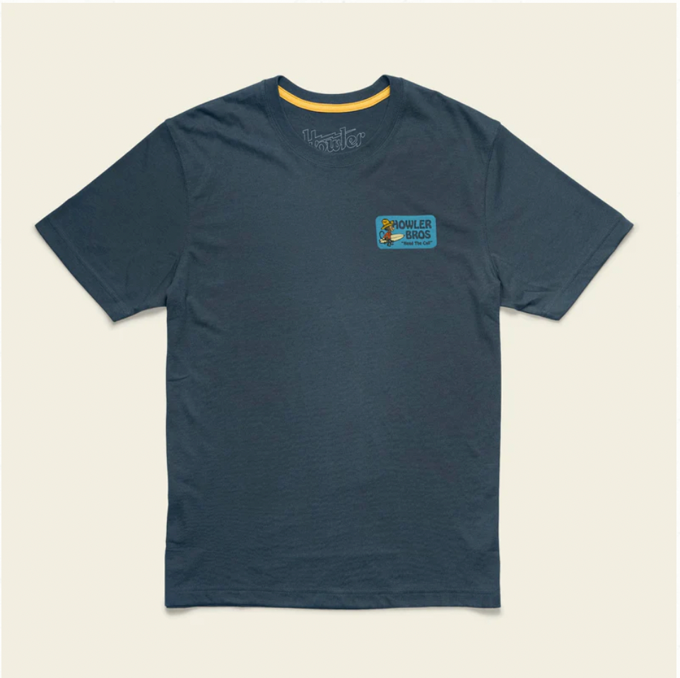 Howler Bros M SS El Monitos Surf Badge Tee KEY LARGO