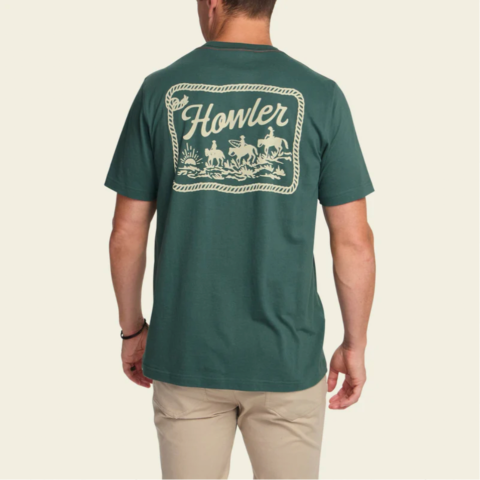 Howler Bros M SS Howler Posse Tee FERN