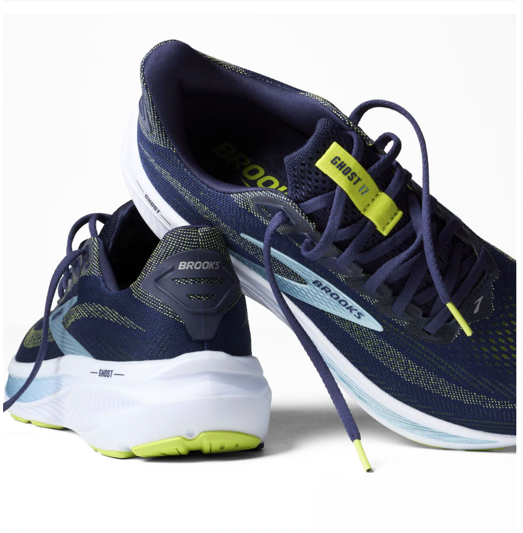 Brooks M Ghost 17 PEACOCK / LIME / BLUE