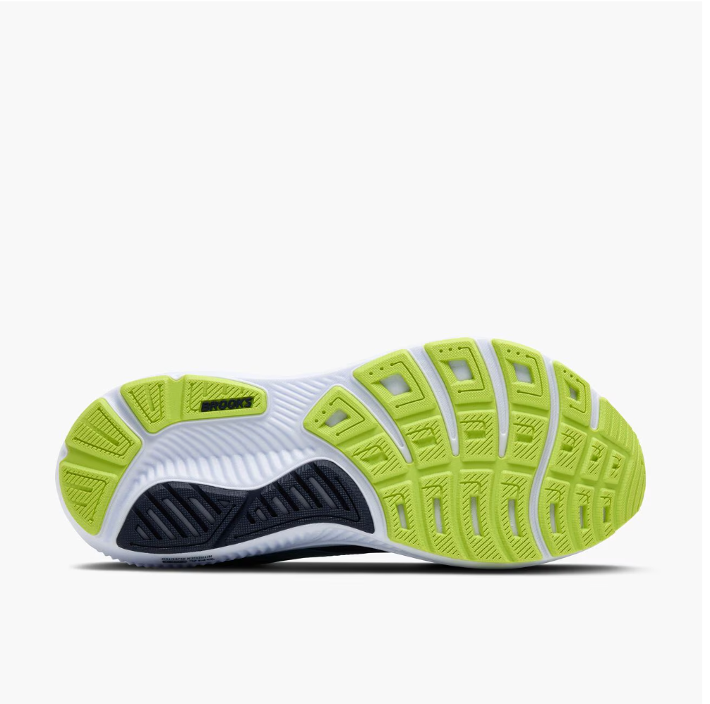 Brooks M Ghost 17 PEACOCK / LIME / BLUE