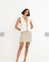 Rhythm W Skyla Tie Front Top OAT