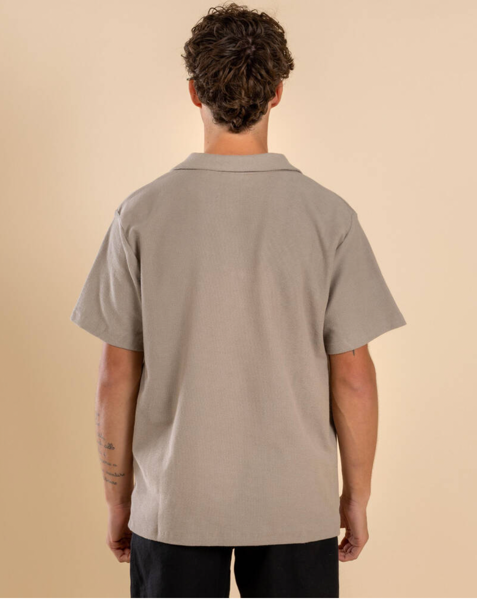 Rhythm M Vintage Terry Polo STONE