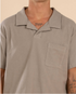 Rhythm M Vintage Terry Polo STONE