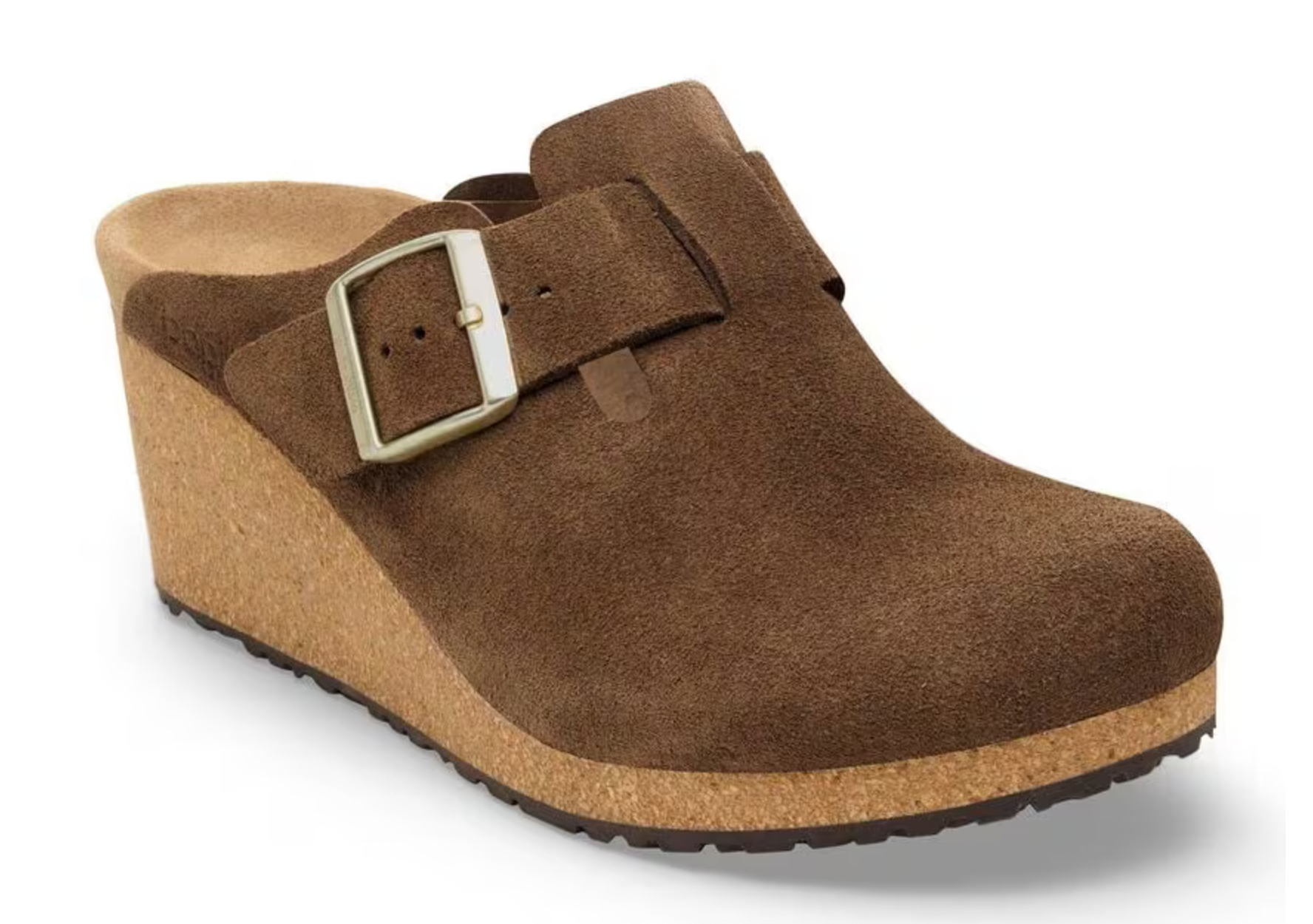 Birkenstock Papillio W Fanny Suede Leather DARK TEA