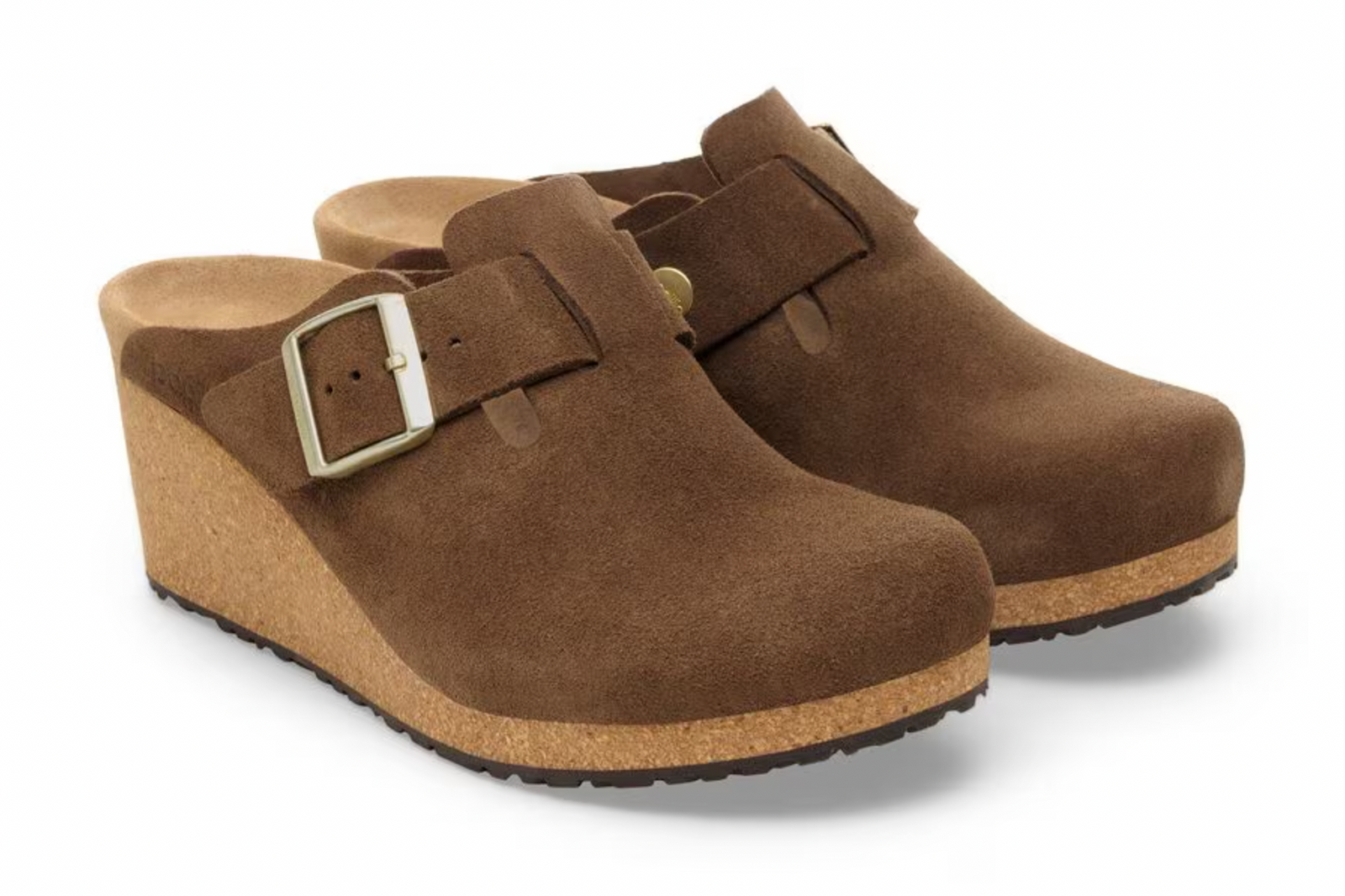 Birkenstock Papillio W Fanny Suede Leather DARK TEA