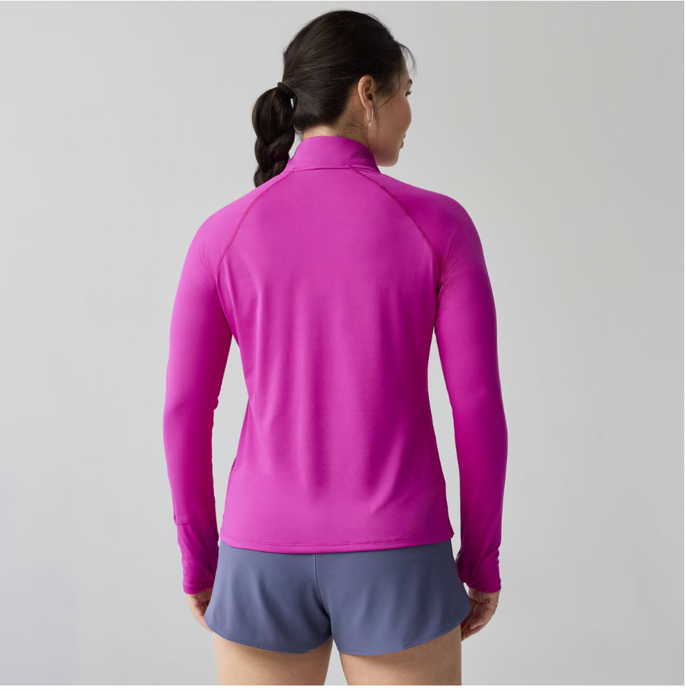 Brooks W Dash 1/2 Zip 3.0 MAGENTA