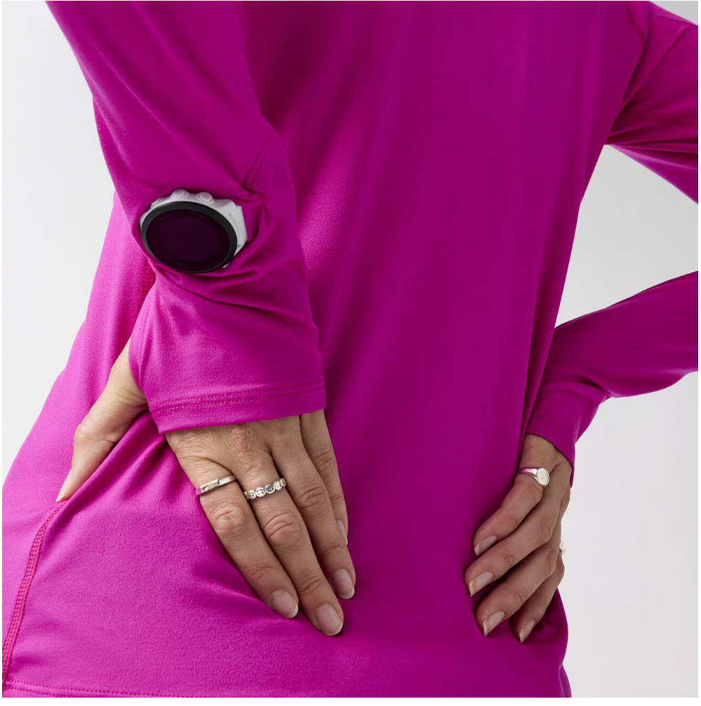 Brooks W Dash 1/2 Zip 3.0 MAGENTA