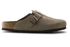 Birkenstock M Boston Suede TAUPE - REGULAR