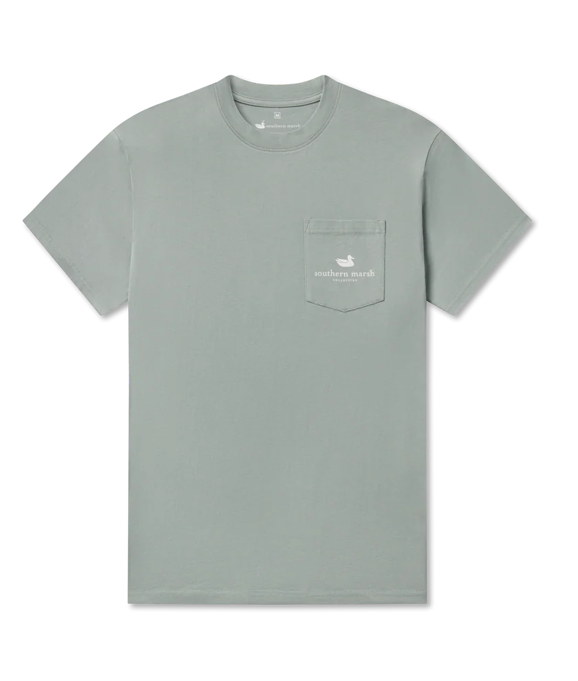 Southern Marsh Youth SS Duckstamp Tee BURNT SAGE