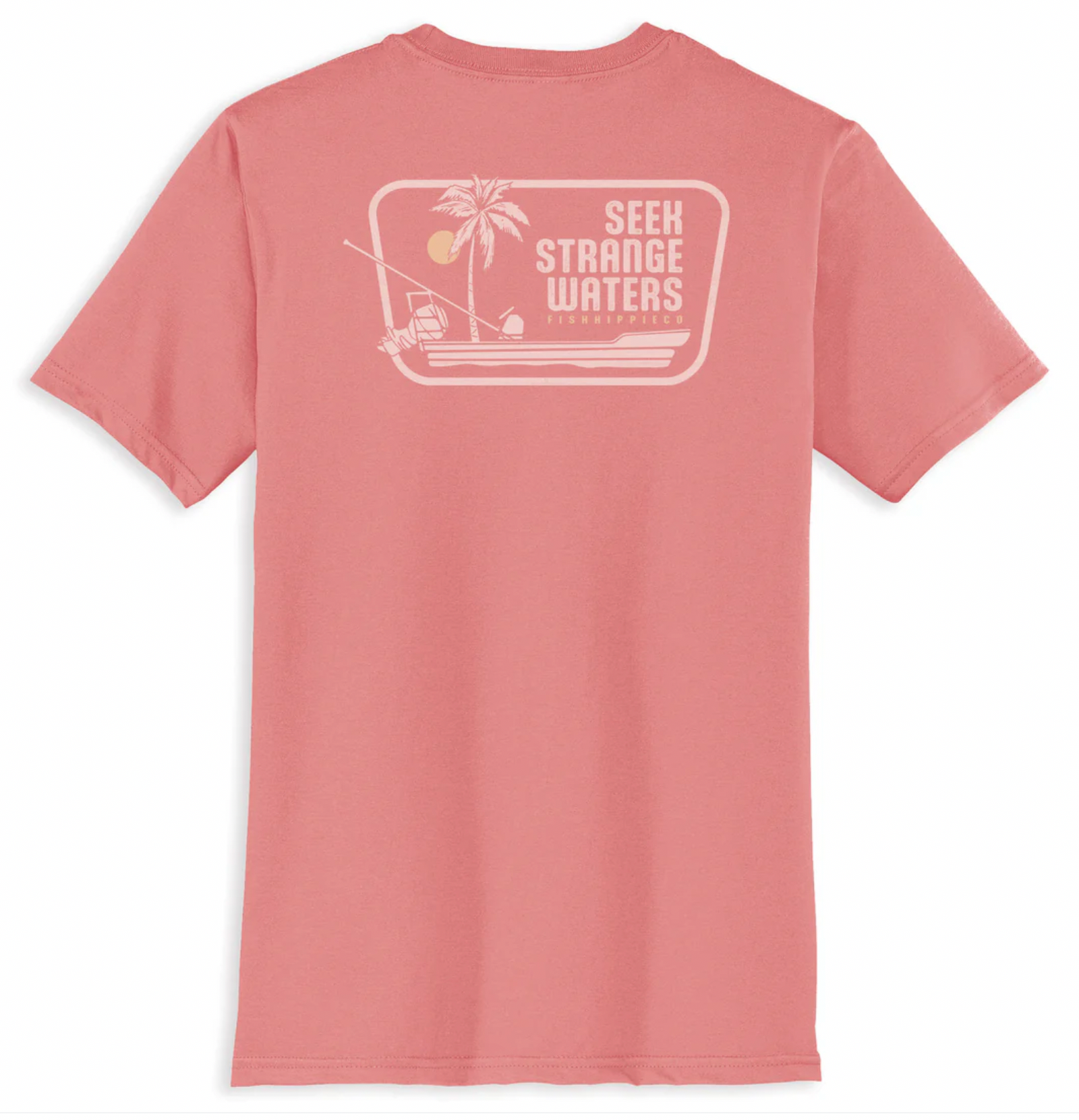 Fish Hippie M SS Washed Up Tee DESERT PINK