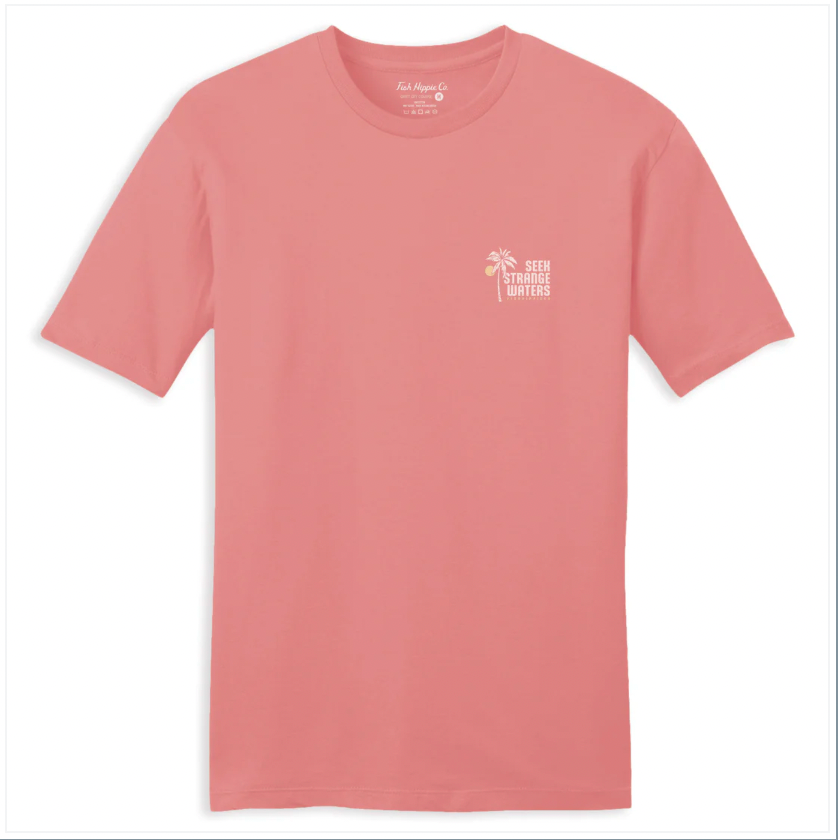 Fish Hippie M SS Washed Up Tee DESERT PINK