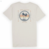 Fish Hippie M SS Twin Palms Tee VINTAGE WHITE