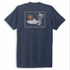 Fish Hippie M SS Natural Things Tee HARBOR