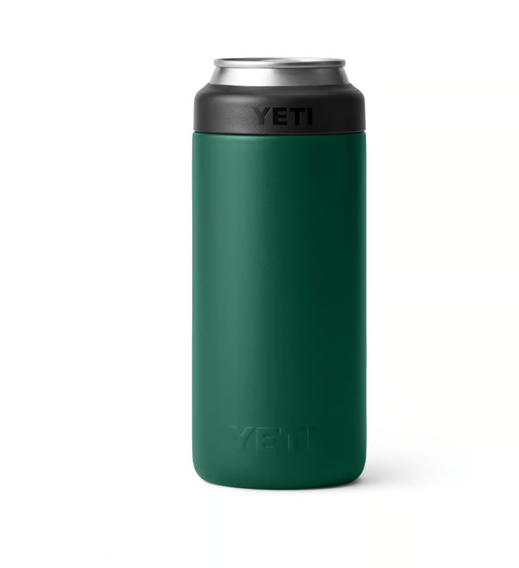 Yeti Rambler Colster Slim Can BLACK FOREST GREEN