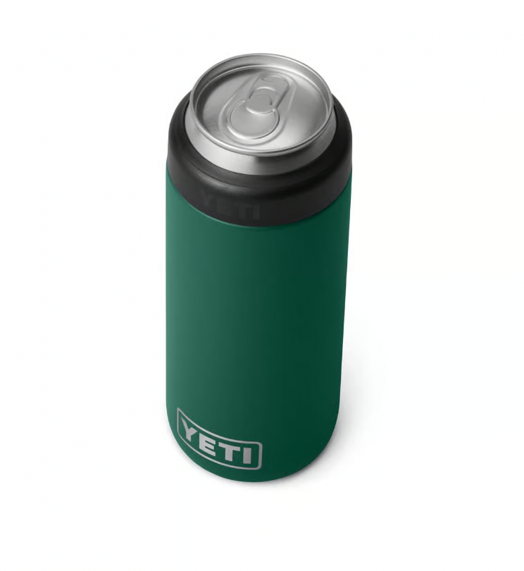 Yeti Rambler Colster Slim Can BLACK FOREST GREEN