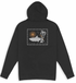 Fish Hippie M Drifter Natural Things Hoodie BLACK