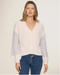 Flag & Anthem W Brielle Mixed Stitch Cardigan CREAM COMBO