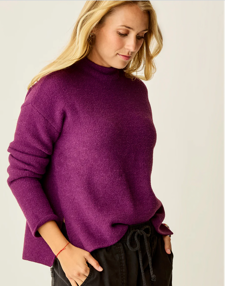 Carve Designs W Olivia Plush Sweater NIRVANA