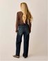 Carve Designs W Audrey Wide Leg DARK RINSE