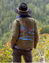 Carve Designs W Marais Reversible Jacket FIR / CAPRI BATIK