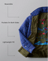 Carve Designs W Marais Reversible Jacket FIR / CAPRI BATIK