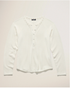 Flag & Anthem W LS Cambria Waffle Emb Henley ECRU