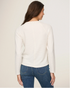 Flag & Anthem W LS Cambria Waffle Emb Henley ECRU