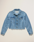 Flag & Anthem W Sidney Cropped Denim Jacket MEDIUM