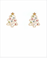 Golden Stella Christmas Tree w/ Crystals WHITE