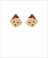 Golden Stella Christmas Golden Retriever Earrings