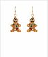 Golden Stella Gingerbread Earrings BROWN