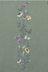 Life is Good W LS Crusher Boxy Tee Wildflowers and Bees MOSS GREEN