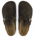 Birkenstock M Boston SFB Suede MOCHA - REGULAR