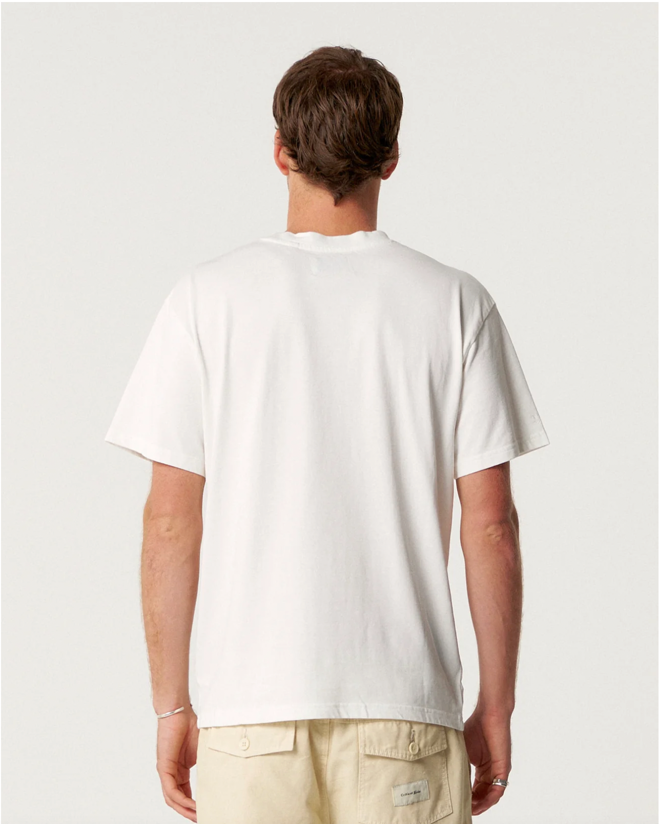 Critical Slide M SS Keep Up Tee VINTAGE WHITE