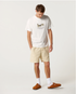 Critical Slide M SS Keep Up Tee VINTAGE WHITE