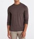 Tasc M LS Carrollton Tee MOCHA HEATHER