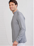 Tasc M Carrollton 1/4 Zip HEATHER GRAY / SPRUCE HEATHER