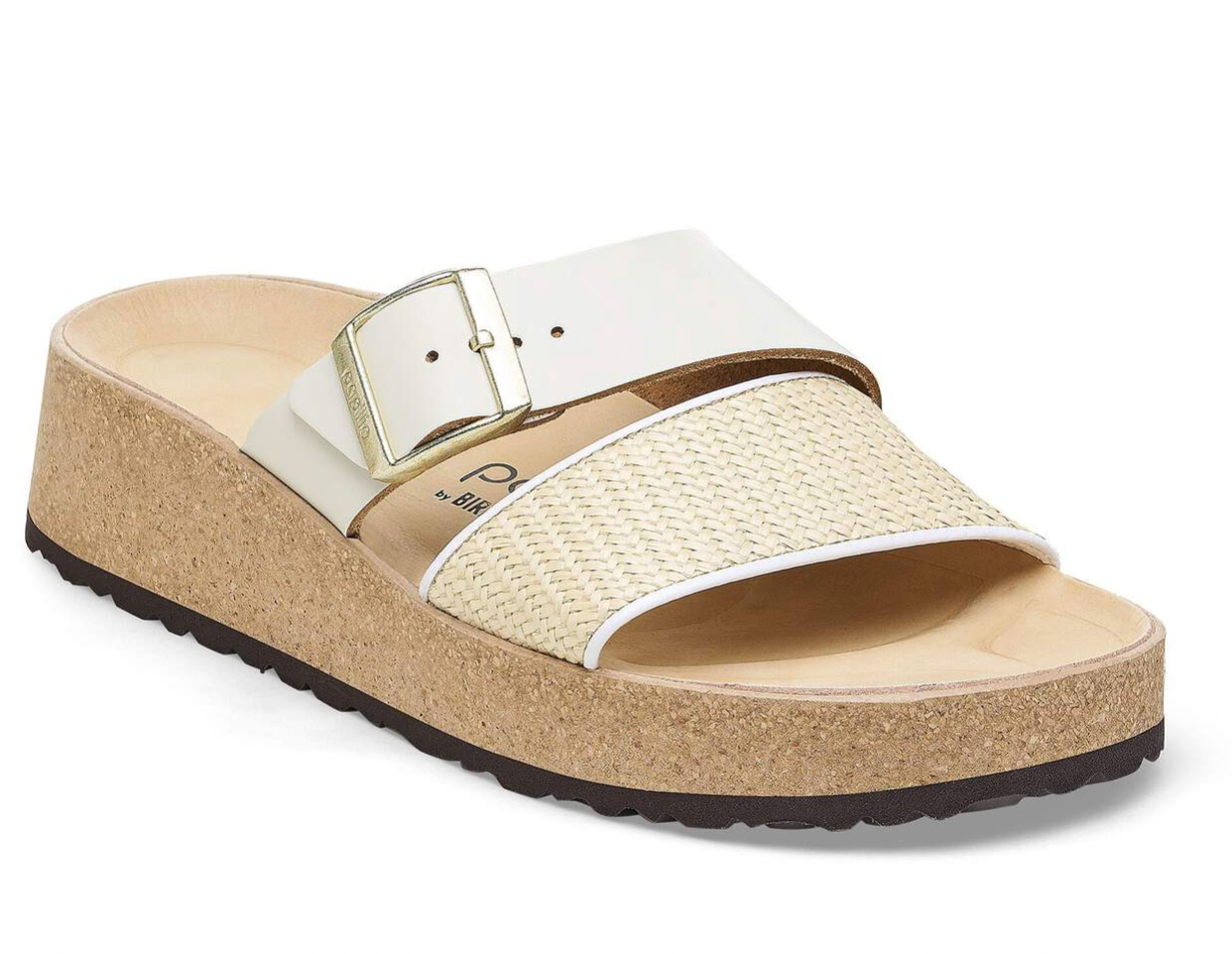 Birkenstock Papillio Almina French Piping NATURAL