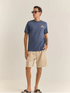 Rhythm M SS Awake Tee NAVY