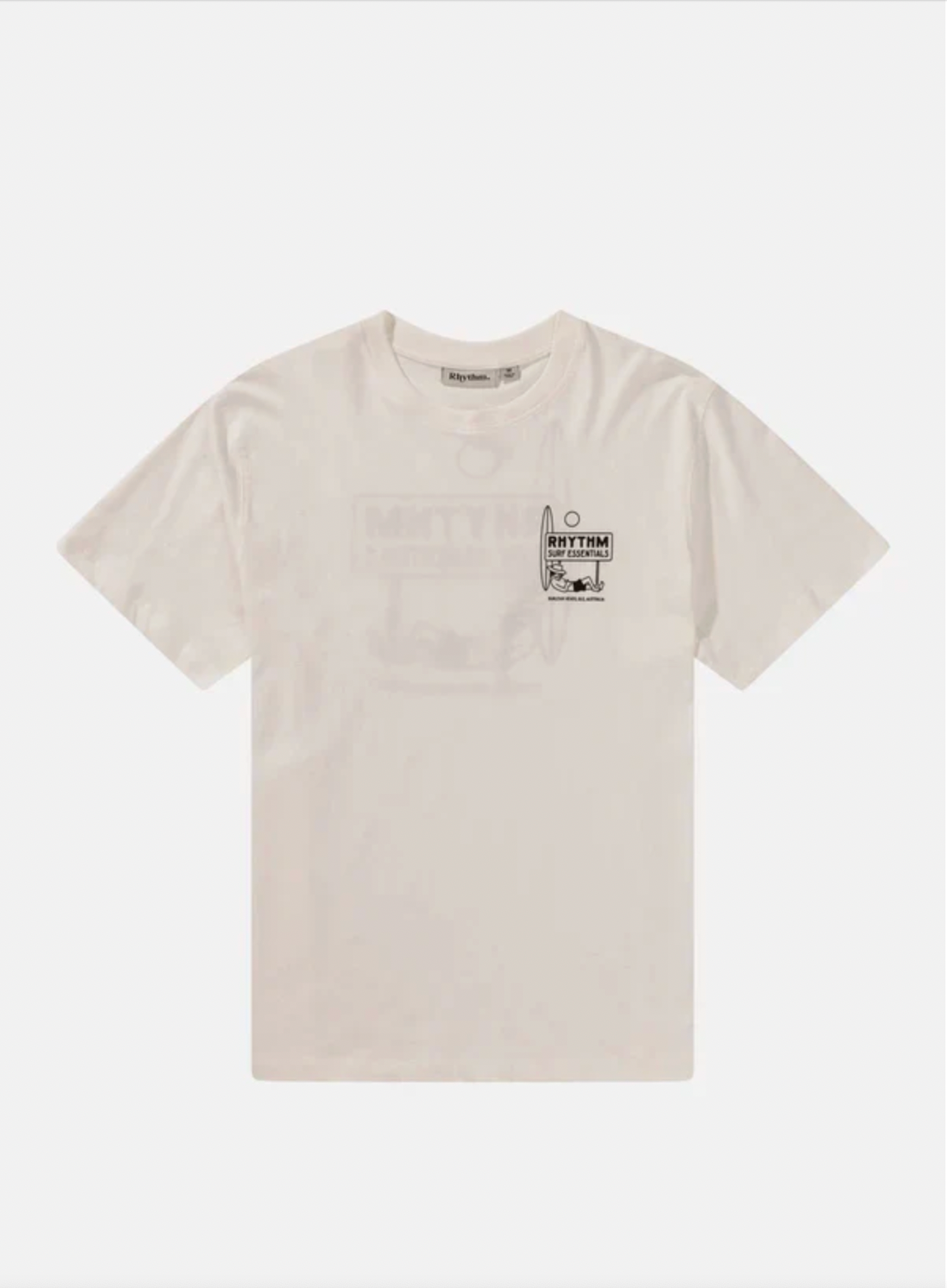 Rhythm M SS Siesta Tee WHITE