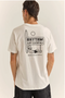 Rhythm M SS Siesta Tee WHITE