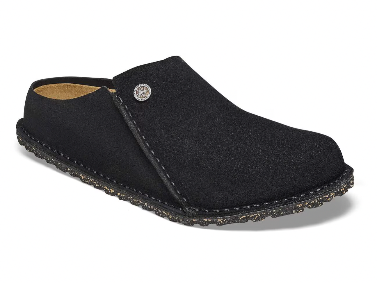 Birkenstock M Zermatt Suede BLACK - REGULAR