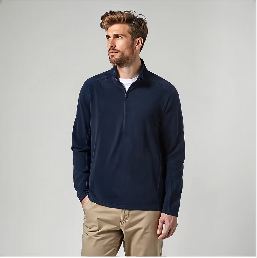 North River M Sand Point Solid Microfleece INDIGO