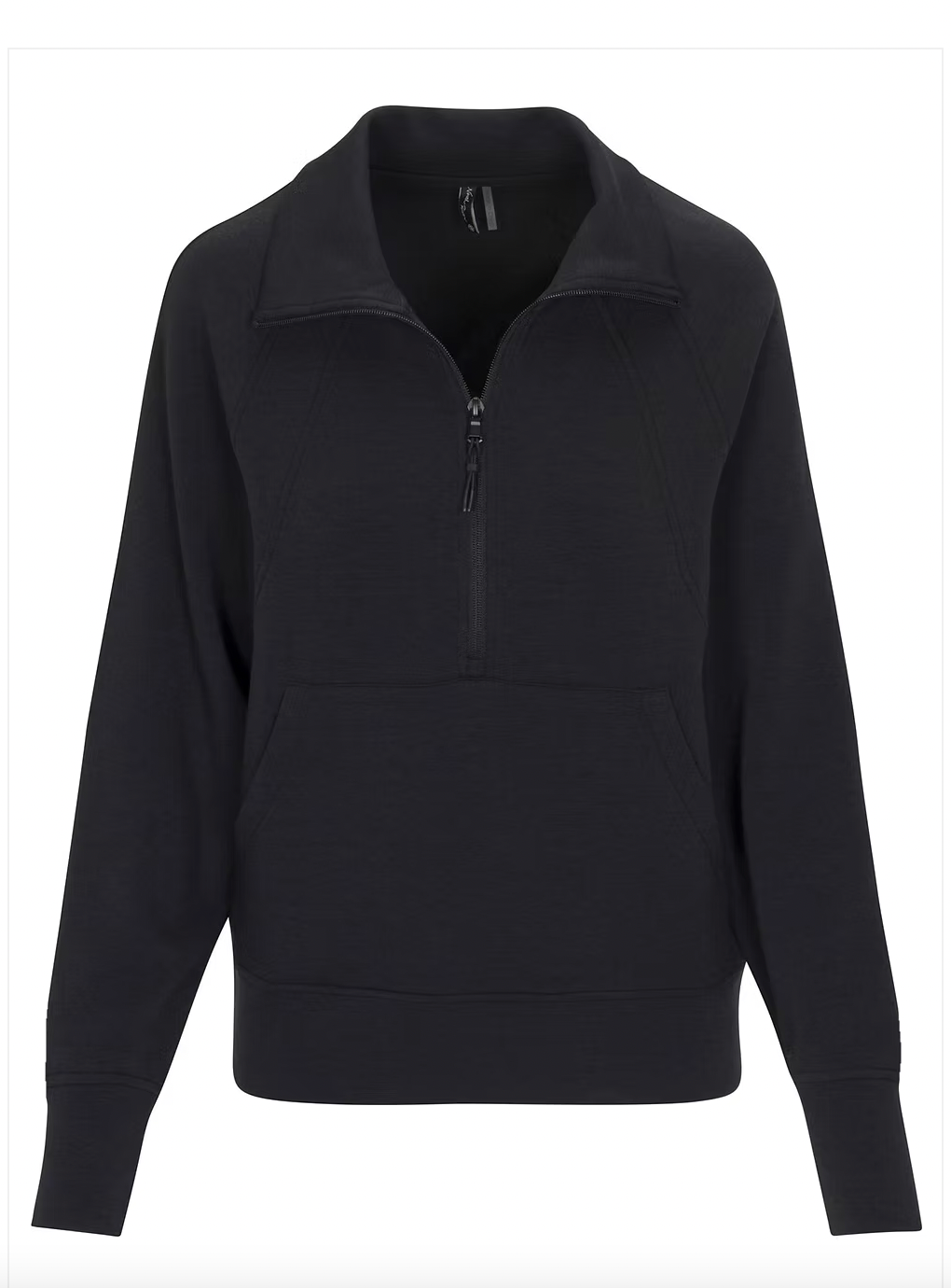 North River W Seneca Mock Neck BLACK