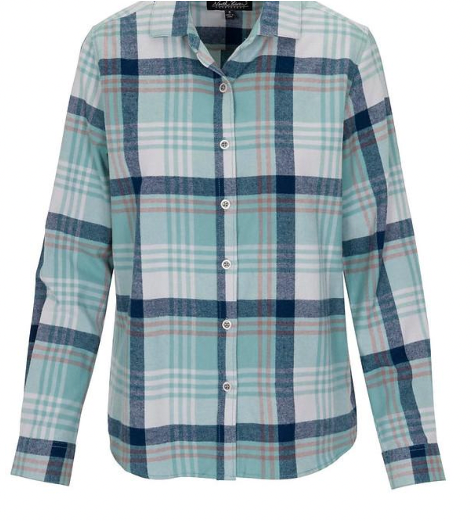 North River W Timberline Flannel Shirt ARCTIC