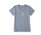 Life is Good  W SS Crusher Vee Moon & Stars STONE BLUE