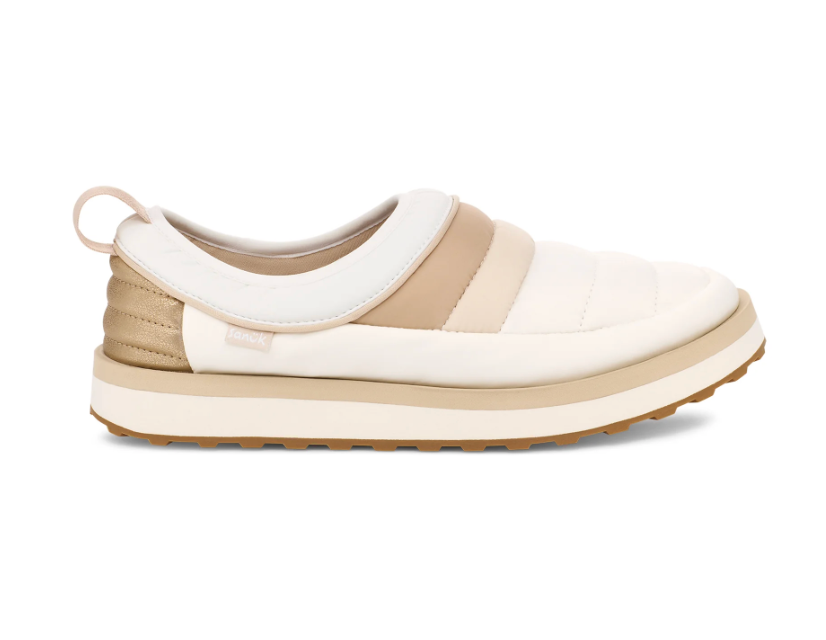 Sanuk W Puffy Chiller Low 2 Glam CHAMPAGNE