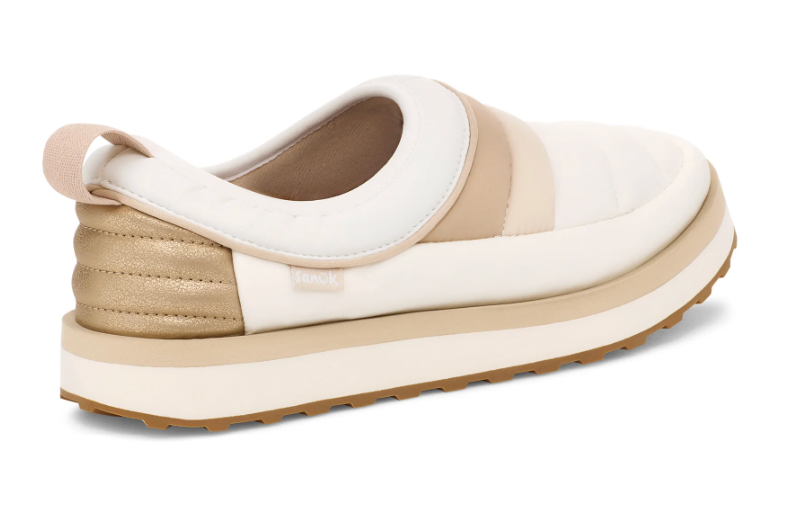 Sanuk W Puffy Chiller Low 2 Glam CHAMPAGNE